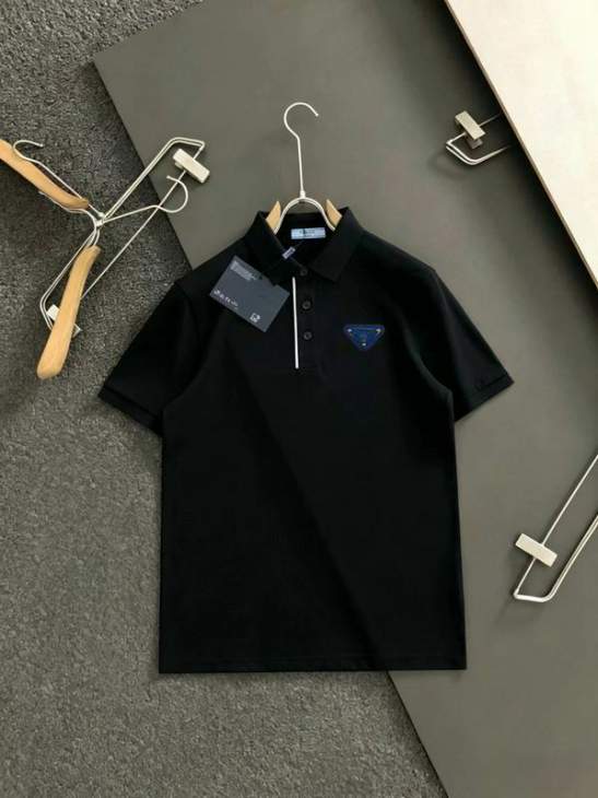 Picture of Prada Polo Shirts Short _SKUPradaM-3XLxetr35125669